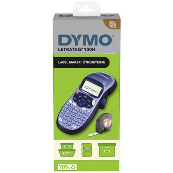 Picture of DYMO LetraTag LT-100H Handheld Label Maker Blue 2174576