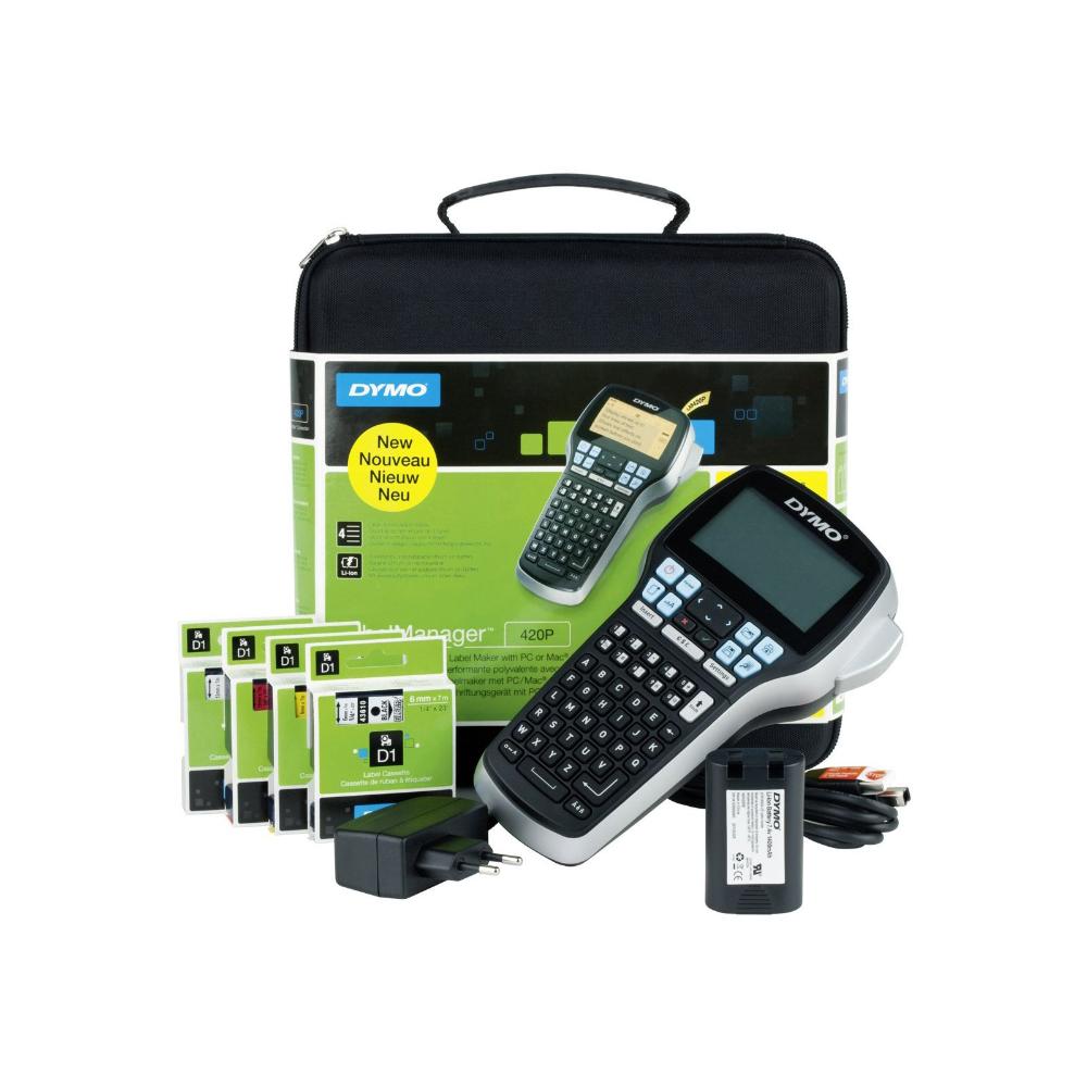 DYMO LABELMANAGER 420P HIGH PERFORMANCE LABEL MAKER KITCASE- iLabMalta ...